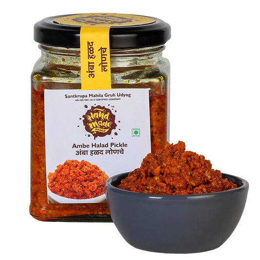 Ambe Halad Pickle (आंबे हळद लोणचे )