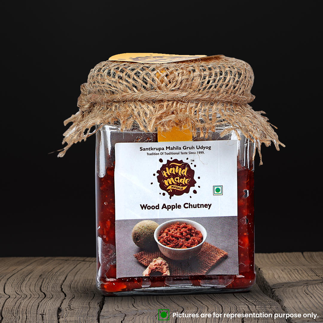 ごま塩◎ SUGAR CANE Applejack Cap ６パネル 希少 Wood Apple Chutney | Handmade Masale – Santkrupa Mahila Gruh Udyog